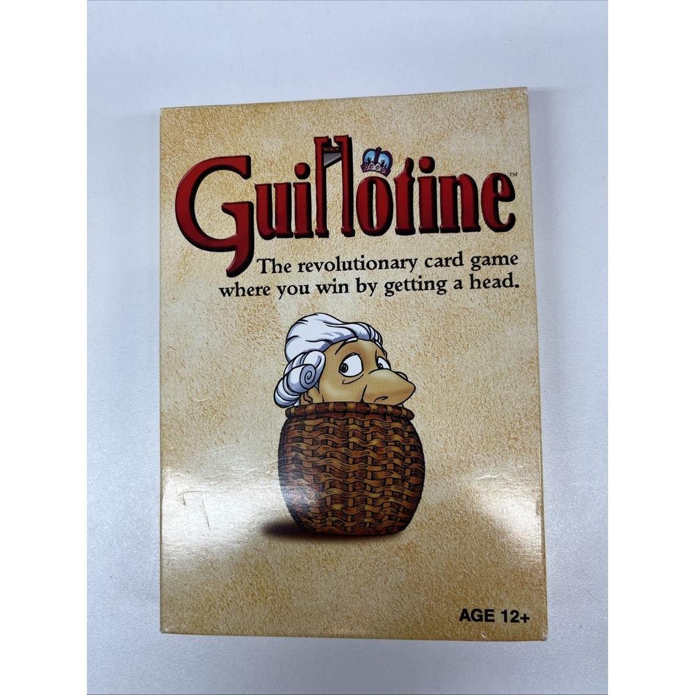 Guillotine The Revolutionary Card Game Unplayed Wizards of the Coast Hasbro 2011